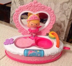 Fisher Price Princess Mommy Musical Jewelry Box - DMC39, No Bracelets Included - £18.99 GBP
