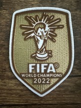 Messi Argentina 2022 FIFA World Cup Qatar Champions Soccer Jersey Badge ... - $299.66 MXN
