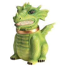 Green Dragon Ceramic Kitchen Cookie Jar - $44.53
