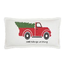 Santa Barbara Design Studio F2F Holiday Lumbar Decorative Throw Pillow, ... - £38.75 GBP+