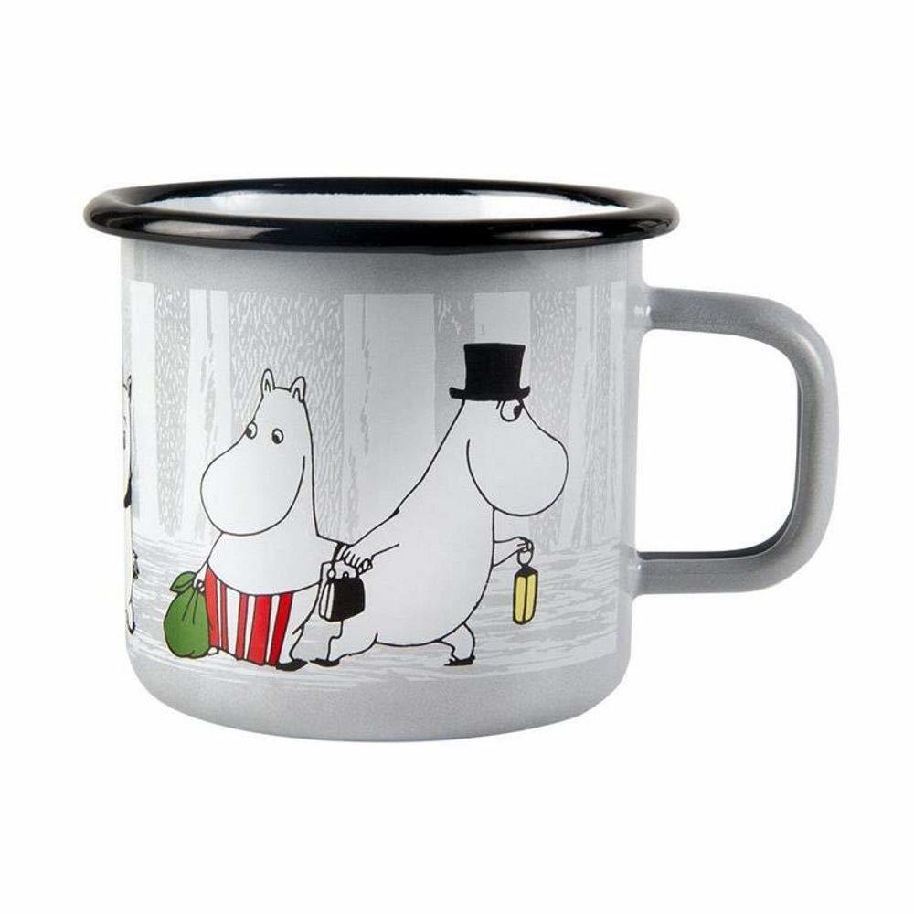 Muurla Moomin Winter Trip Enamel Mug 3,7 dl - $25.47