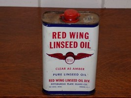 Red Wing Linseed Oil 1 Pint Empty Can - $324.86 MXN