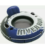 2 Intex River Run I Sport Lounge Inflatable Floating Water Tube Connect&#39;... - £70.75 GBP