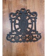 Vintage Cast Iron Decorative Ornamental Cover Salvage 13&quot; Triple E No. 3 - €149,75 EUR