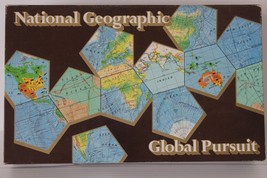 National Geographic Society (1987) Global Pursuit Trivia Family Fun Board Game - £8.29 GBP