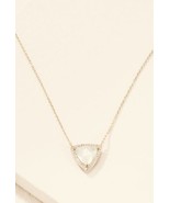 Stella &amp; Dot | Sommerville Pendant Necklace, White Opal - $59.76 CAD