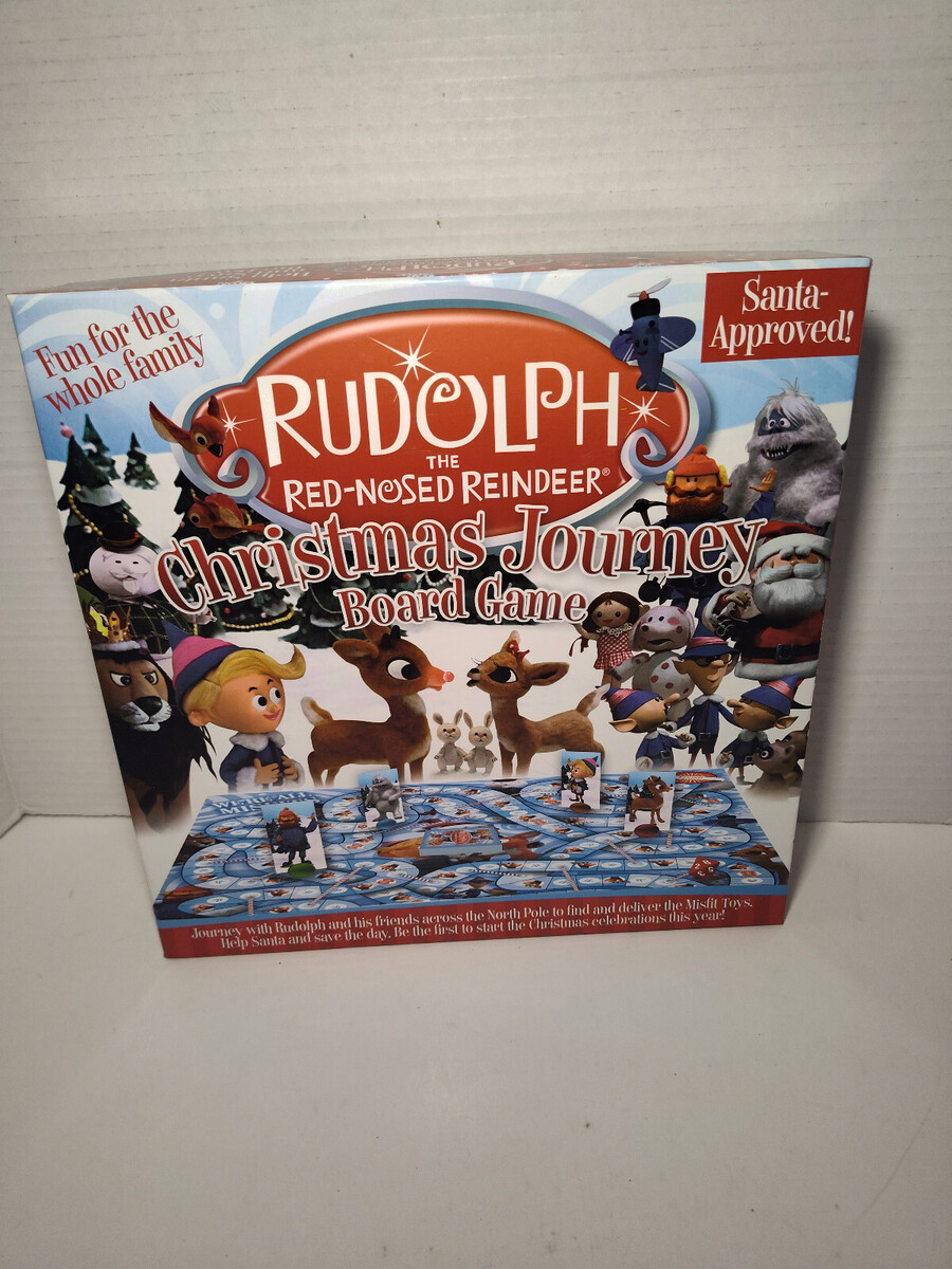 Rudolph The Red Nosed Reindeer Christmas Journey Board Game 100% Complete - $9.89