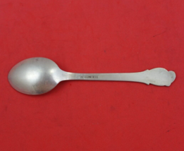 Danish .830 Silver Coffee Spoon Swirl and Beads Handle Motif 4 1/2&quot; Heir... - £46.15 GBP