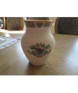 Lenox Autumn Pattern Floral Vase Gold Rimmed Gold Backstamp 8&quot; Made in USA - $919.77 MXN