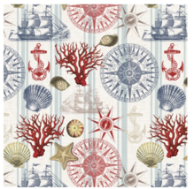 David Textiles Precut Sewing Fabric, Nautical Navigation, 1 Yard, 36&quot; X 44&quot; - £7.95 GBP