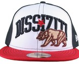 Dissizit New Era Fitted 59Fifty white/red/black Collegiate CALI Bear Hat... - $24.83