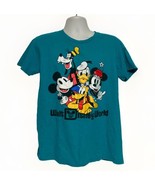 Walt Disney World Women&#39;s T Shirt XL Mickey Minnie Mouse Donald Duck Goo... - $17.70