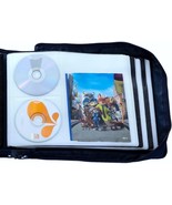 DVD CD Storage Case with Extra Wide Title Cover Pages for Blu Ray Movie ... - $74.55 CAD