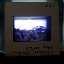 Lassen Volcanic National Park Mountain May, 1963 Found Slide Photo Kodachrome - £7.78 GBP