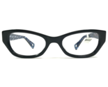 Betsey Johnson Eyeglasses Frames BJ0109 01 RAV JUNGLE QUEEN Rectangle 50... - $84.04