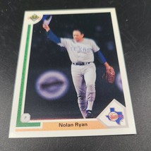1991 Upper Deck Nolan Ryan 345 Totals Texas Rangers Baseball Card - $2.10