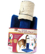 Lazy Pet Action Scratcher Spring Loaded Post Drives Cats Wild Saves Furn... - $665.38 MXN