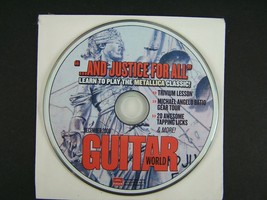 Guitar World December 2008 Metallica And Justice For All CD Only - £7.90 GBP