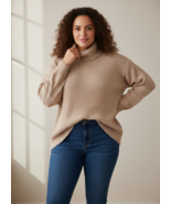 Women Sweater St. John&#39;s Bay Womens Turtleneck Long Sleeve Pullover Swea... - $16.80