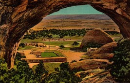 Central Navajo Indian Agency, Vintage Window Rock Arizona Postcard-1940&#39;s BK31 - £2.33 GBP
