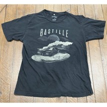 Bastille Black T-Shirt - Size Medium - See 2 Holes - $13.10