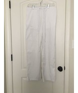 1 Pc Med Couture Women&#39;s White Scrub Pants Nurse Medical Size Small  - £16.85 GBP