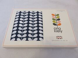 Orla Kiely Tiny Stem Whale Standard pillowcases Navy - $37.39