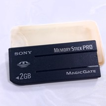 Sony Black 2 GB Memory Stick Pro MSX-2GS MagicGate Original Long Card Cy... - $50.00
