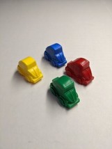 Set Of (4) Monopoly Junior Car Player Pieces - £5.44 GBP