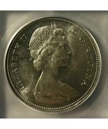 1966 Canadian Silver Dollar $1 Coin, Graded ICG - MS64 (Free Worldwide s... - £37.81 GBP