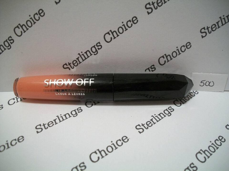 Rimmel Show Off Lip Lacquer Lip Color #500 Luna - $5.93