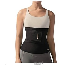 Sweat Shaper Slimming Belt Heat Trapping Fabric Black XXL 2Xl 3XL XXXL - £29.80 GBP