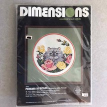 Dimensions Counted Cross Stitch Kit Persian in Roses NEW - $19.34