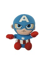 Ty Beanie Babies Captain America Superhero Plush Stuffed Animal 6.25&quot; - $20.44 CAD