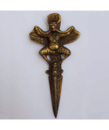 Tibetan Buddhist Brass Garuda Phurba 7&quot; -Made in Nepal - $29.99