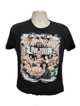 2008 WWE Live Tour Youth Large Black TShirt - £11.83 GBP