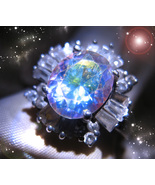 HAUNTED RING END LIMITS LIGHTED RAINBOW ALBINA LEGACY MAGICK SCHOLAR CAS... - $437.77
