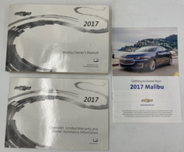 2017 Chevrolet Malibu Owners Manual Handbook Set OEM H04B22030 - $53.99