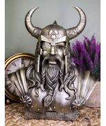 Norse Viking Warrior God Odin The Alfather Bust Statue Ruler Of Asgard F... - €47,25 EUR