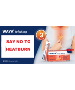 WAYA STOPreflux  gastroesophageal reflux, Heatburns,5 PACK x14 sachets, - $148.10 CAD