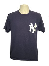 New York Yankees Phil Hughes #65 Adult Large Blue TShirt - £13.97 GBP