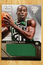 2013-14 Panini Titanium Titanic Threads Jumbo 31/299 Brandon Bass #26 Ce... - $9.89