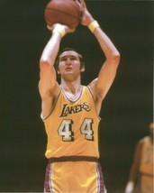 Jerry West 8X10 Photo Los Angeles Lakers La Basketball Nba Jump Shot - £3.87 GBP