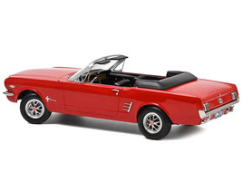 1966 Ford Mustang Convertible Signal Flare Red 1/18 Diecast Model Car by Norev - £82.32 GBP