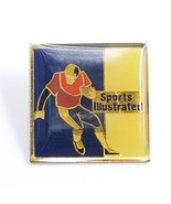 VTG Football Player Sports Illustrated Magazine Enamel Lapel Pin Media A... - $9.99