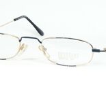 Vintage FREE ART 376 Col.007 GOLD /BLACK EYEGLASSES GLASSES FRAME 47-22-... - $44.41