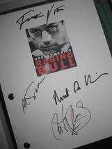 Raging Bull Signed Movie Film Script Screenplay X4 Martin Scorsese Robert De Nir - £16.01 GBP