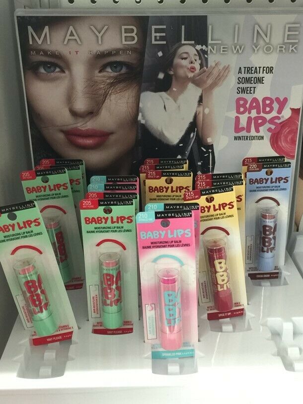 maybelline baby lips winter edition (choose your shade)