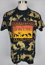 Vtg The Lion King Tshirt Disney Jerry Leigh Black All Over Single Stitch... - $79.20