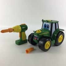 Tomy John Deere Build A Buddy Johnny Tractor Take Apart Toy Vehicle Green Drill - £29.55 GBP